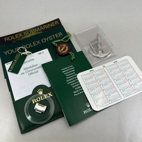 Rolex Submariner 16610 LV Flat Four